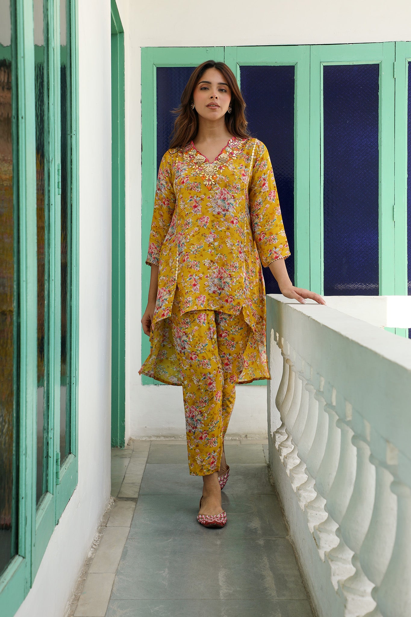 Genda Phul Kurta Set