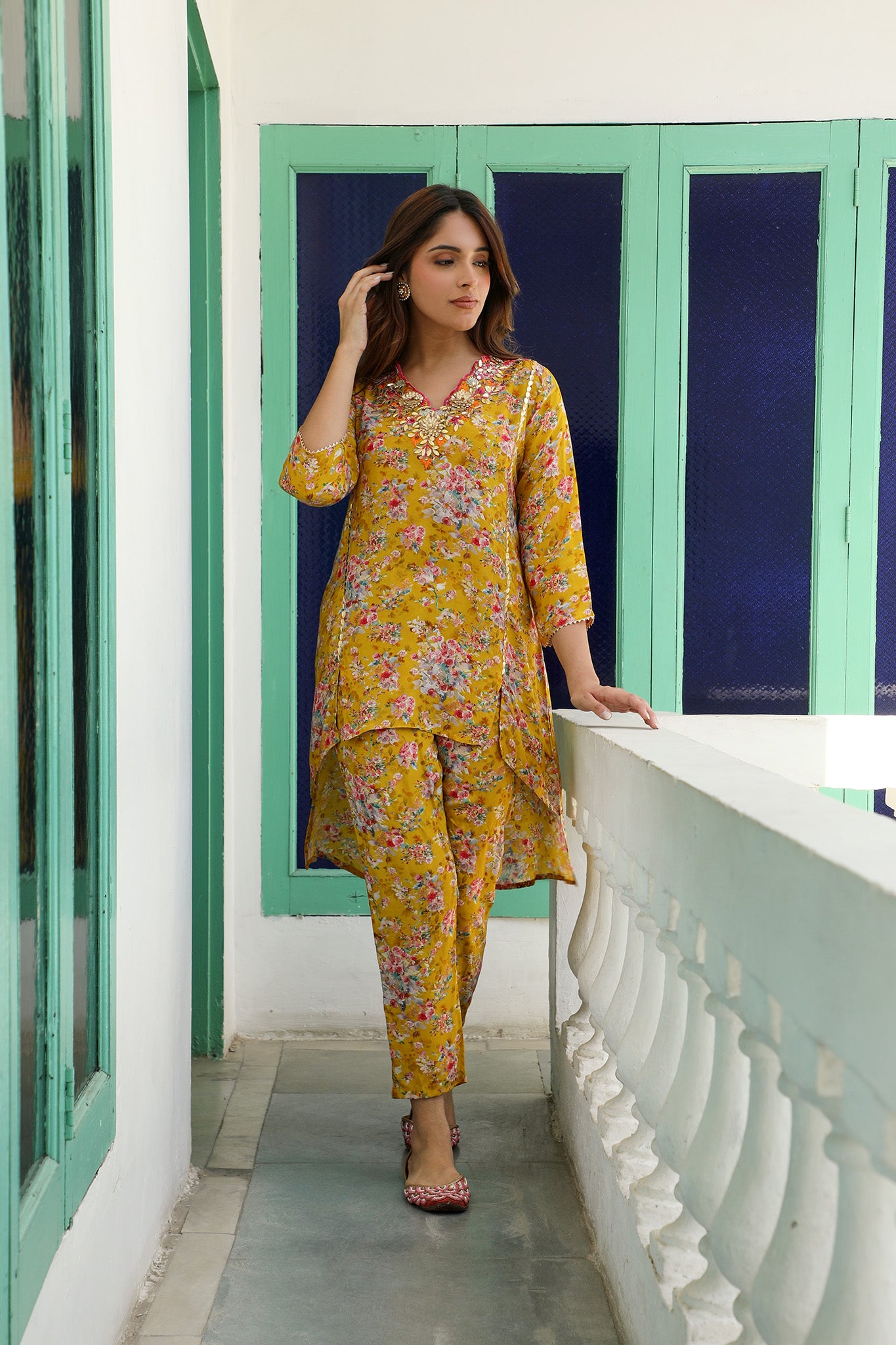 Genda Phul Kurta Set